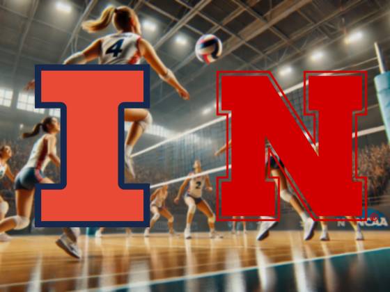 Illinois Fighting Illini at Nebraska Cornhuskers Women's Volleyball